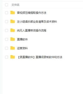 左小姐-直播带货俱乐部十三行、无人直播,全套教程附:工具、文档、话术资料-享创网