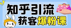 2022船长知乎引流+无脑爆粉技术:每一篇都是爆款,不吹牛,引流效果杠杠的-享创网