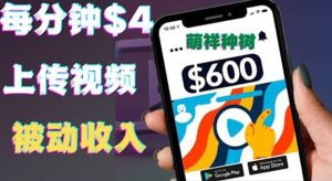 只需要上传视频然后每分钟赚4美元项目:详细操作步骤,新手也可操作-享创网