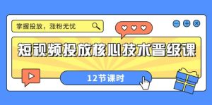 短视频投放核心技术晋级课:掌握投放,涨粉无忧(12节课时)-享创网