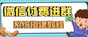 外面卖1000的红极一时的9.9元微信付费入群系统:小白一学就会(源码+教程)-享创网
