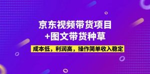 京东视频带货项目+图文带货种草，成本低，利润高，操作简单收入稳定-享创网