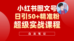 小红书图文号日引50+精准流量，超级实战的小红书引流课，非常适合新手-享创网