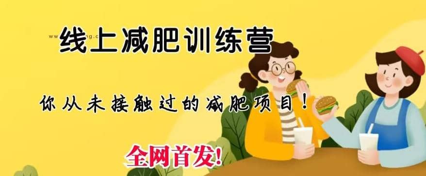 线上减肥训练营，足不出户，仅靠拉几个社群，发几条朋友圈，就可以月实现入五位【揭秘】-享创网