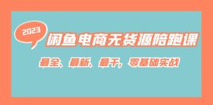 闲鱼电商无货源陪跑课，最全、最新、最干，零基础实战！-享创网