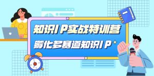 知识IP实战特训营,孵化-多赛道知识IP(33节课)-享创网
