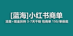 2023蓝海项目【小红书商单】流量+现金扶持,快速千粉,长期稳定,最强蓝海-享创网