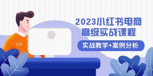 2023小红书-电商高级实战课程,实战教学+案例分析(38节课)-享创网