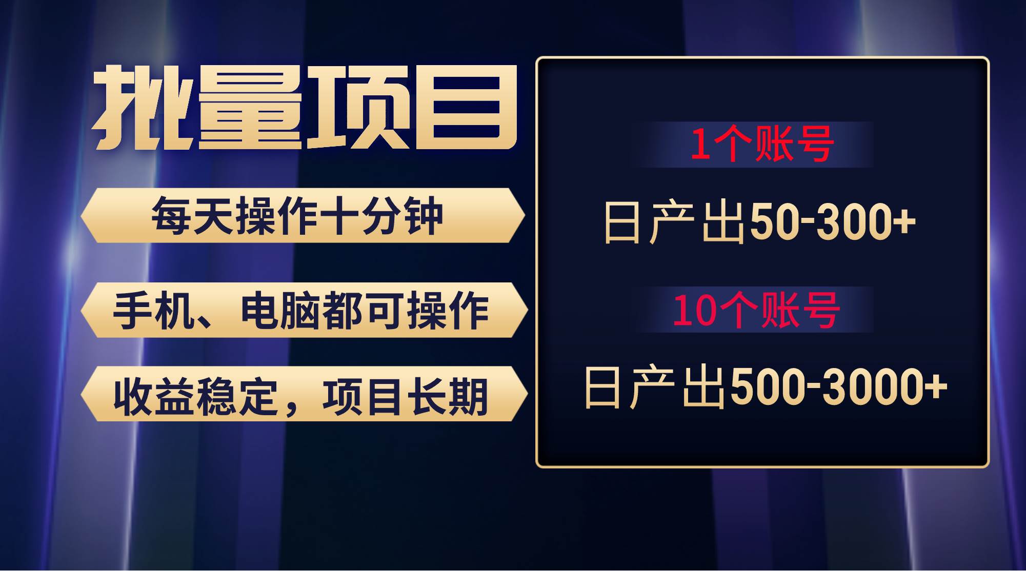 红利项目稳定月入过万，无脑操作好上手，轻松日入300+-享创网