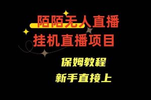 陌陌无人直播，通道人数少，新手容易上手-享创网