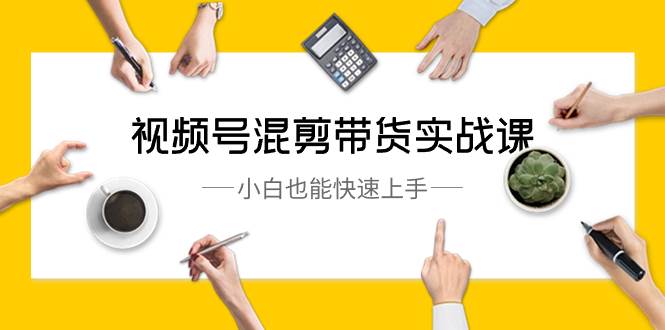视频号-混剪带货实战课，小白也能快速上手（10节课）-享创网