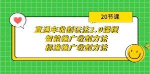 直通车收割玩法2.0课程：智能推广收割方法+标准推广收割方法（20节课）-享创网