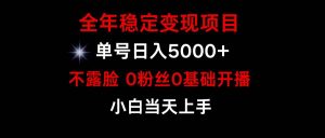 小游戏月入15w+，全年稳定变现项目，普通小白如何通过游戏直播改变命运-享创网