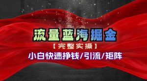 热门赛道掘金_小白快速入局挣钱,可矩阵【完整实操】-享创网