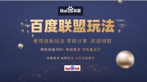 百度联盟 单机300+课程分享 欢迎领取  全新技术 全新玩法  小白可无脑操作！-享创网